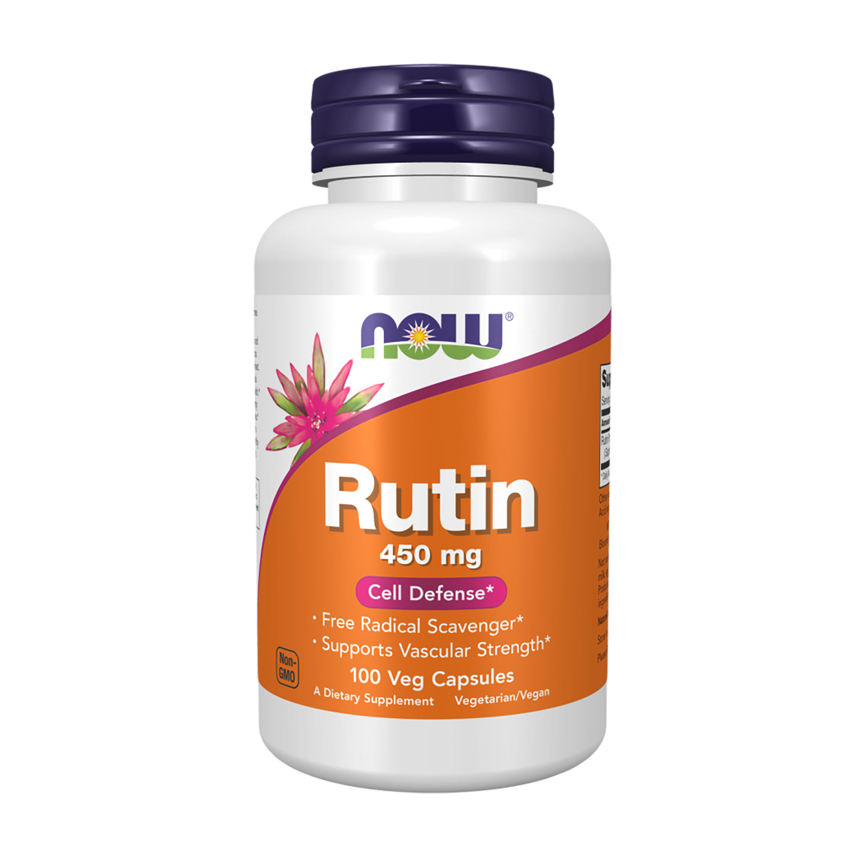 Рутин NOW Foods Rutin 450 мг, 100 капсул